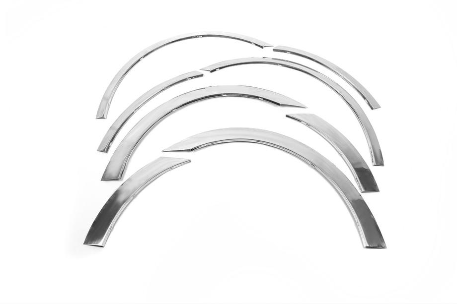Toyota Avensis 2009-2018 Fender Trim (SW, 8 pcs, Stainless Steel) Photo 1