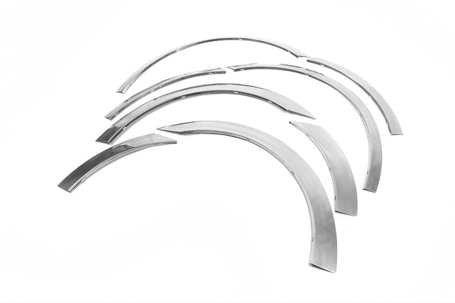 Toyota Avensis 2009-2018 Fender Trim (SW, 8 pcs, Stainless Steel) Photo 3