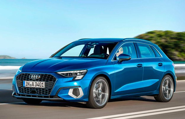 The fourth generation of the premium hatchback Audi A3 Sportback
