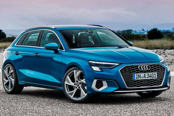 The fourth generation of the premium hatchback Audi A3 Sportback