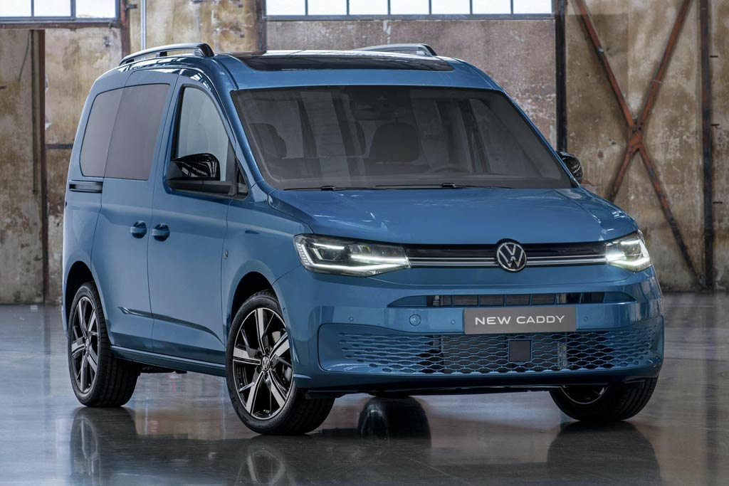 New generation passenger compact van Volkswagen Caddy