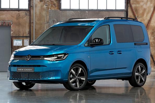 New generation passenger compact van Volkswagen Caddy