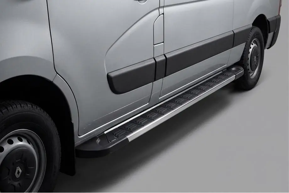 Nissan NV400 2010-2024 Side Steps RedLine V1 (2 pcs, Aluminum) Image