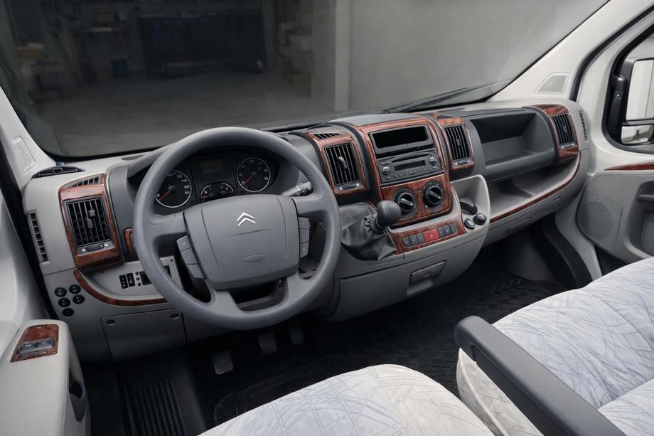 Fiat Ducato 2006-2025 Dashboard Trim Covers (2006-2014) Wood Image