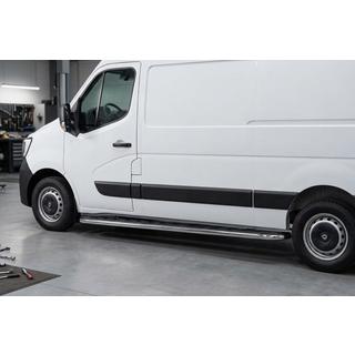 Side Steps Maydos V1 (2 pcs, Aluminum) Opel Movano 2010-2021 photo 1