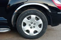 Chrysler PT Cruiser 2000-2010 Fender flares (4 pcs, stainless steel) photo 3