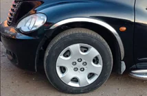 Chrysler PT Cruiser 2000-2010 Fender flares (4 pcs, stainless steel) photo 2