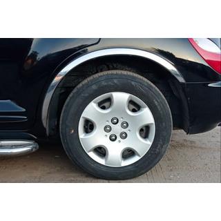 Fender flares (4 pcs, stainless steel) photo 3