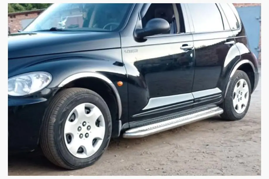 Chrysler PT Cruiser 2000-2010 Fender flares (4 pcs, stainless steel) Image