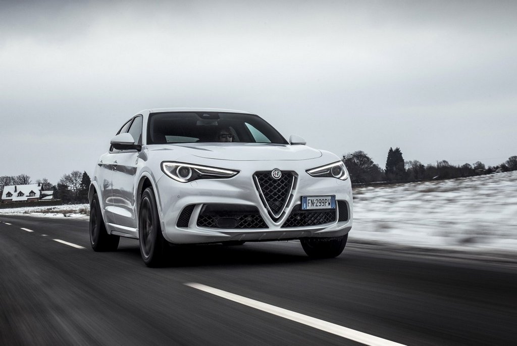 The first generation compact crossover Alfa Romeo Stelvio