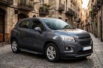 Chevrolet Trax 2012-2023 Side Steps Bosphorus Grey (2 pcs, Aluminum) photo 1
