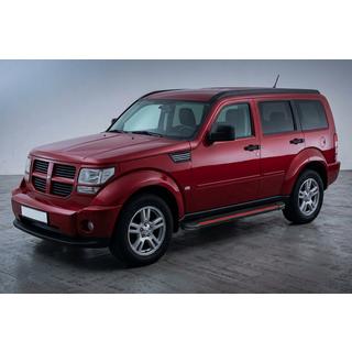 Side Steps Maya Red (2 pcs, Aluminum) Dodge Nitro 2006-2011 photo 1