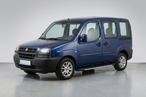 Fiat Doblo I 2001-2005 Side Steps Bosphorus Grey (2 pcs, Aluminum) photo 1