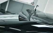 Mercedes E-class W211 2002-2009 Rear window visor (ABS, paintable) photo 1