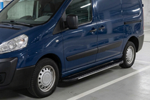 Fiat Scudo 2007-2015 Side Steps Bosphorus Grey (2 pcs, Aluminum) photo 1