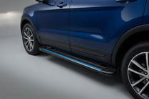 Ford Explorer 2011-2019 Side Steps Maya Blue (2 pcs, Aluminum) photo 1