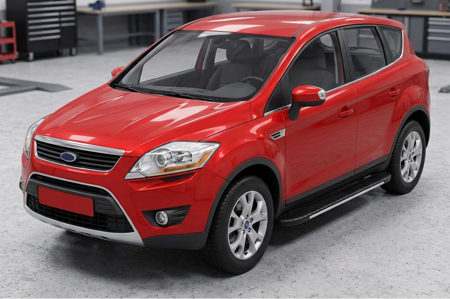 Ford Kuga 2008-2013 Side Steps Bosphorus Grey (2 pcs, Aluminum) Image