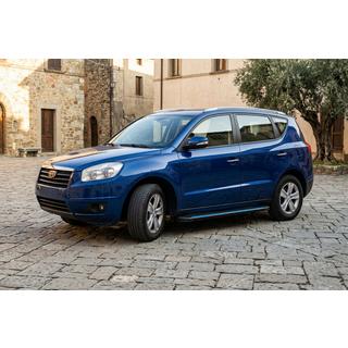 Side Steps Maya Blue (2 pcs, Aluminum) Geely Emgrand X7 2011- photo 1