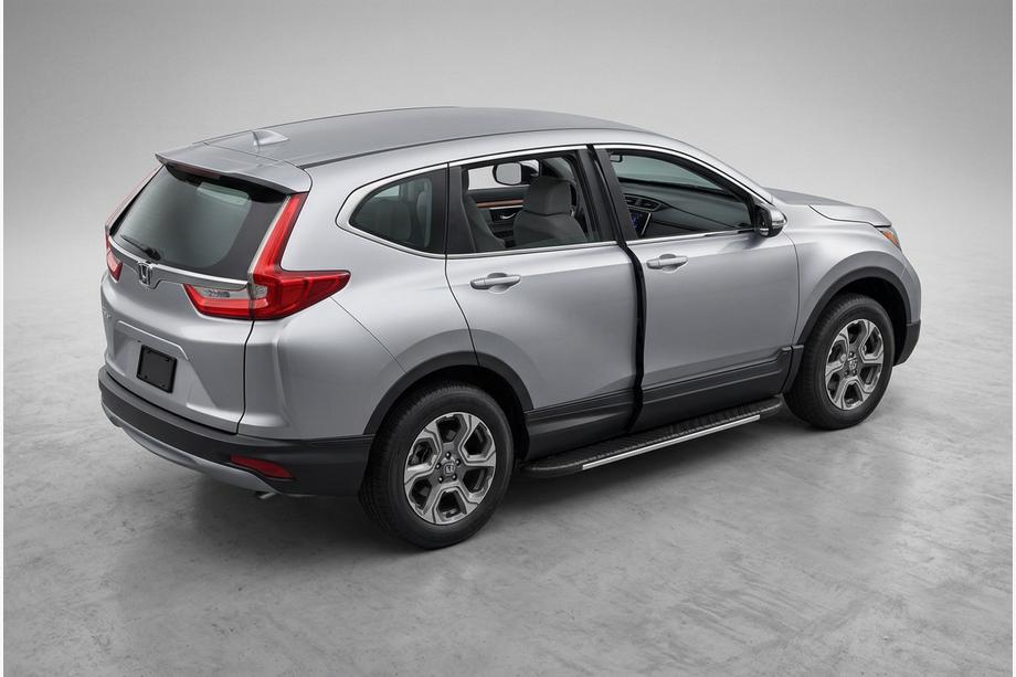 Honda CRV 2017-2022 Side Steps Bosphorus Grey (2 pcs, Aluminum) Image