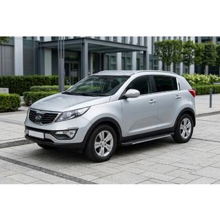 Side Steps Bosphorus Grey (2 pcs, Aluminum) Kia Sportage 2010-2015 photo 1