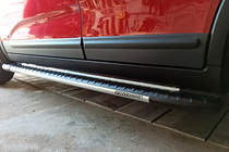 Kia Sorento II XM 2009-2014 Side Steps Bosphorus Grey (2 pcs, Aluminum) photo 5