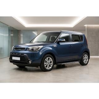 Side Steps Bosphorus Grey (2 pcs, Aluminum) Kia Soul II 2013-2018 photo 1