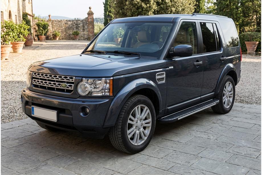 Land Rover Discovery IV 2009-2017 Side Steps Bosphorus Grey (2 pcs, Aluminum) Image