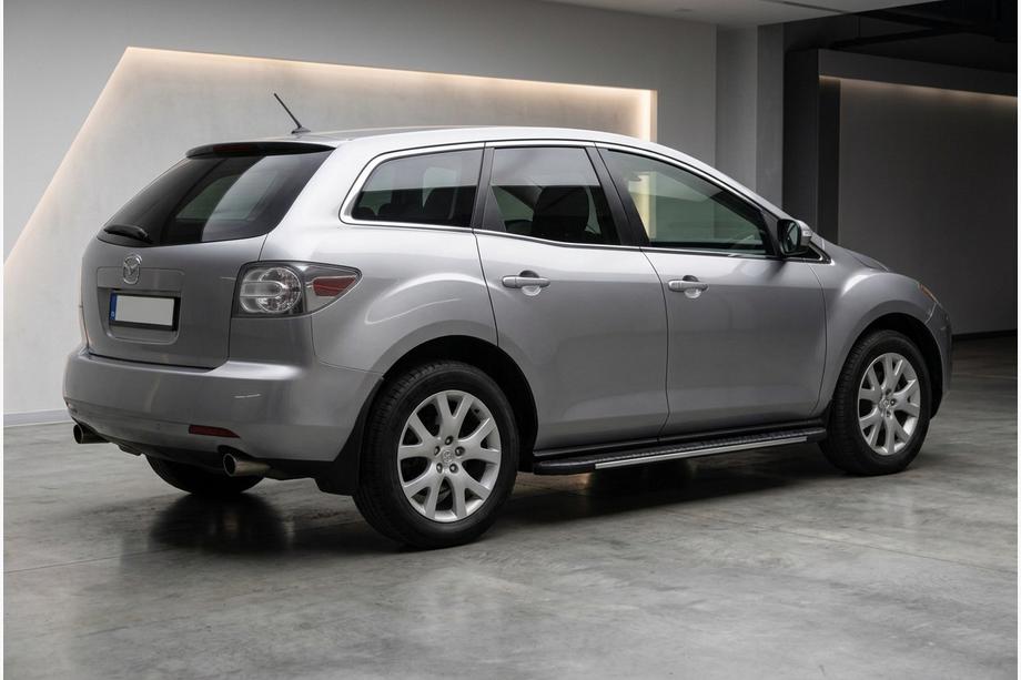 Mazda CX-7 2006-2012 Side Steps Bosphorus Grey (2 pcs, Aluminum) Image