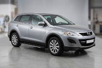 Mazda CX-9 2007-2016 Side Steps Bosphorus Grey (2 pcs, Aluminum) photo 1