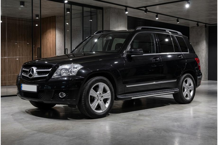 Mercedes GLK class X204 2008-2015 Side Steps Bosphorus Grey (2 pcs, Aluminum) Image
