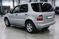 Mercedes ML W163 1997-2005 Side Steps Bosphorus Grey (2 pcs, Aluminum) photo 1