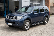 Nissan Pathfinder R51 2005-2014 Side Steps Bosphorus Grey (2 pcs, Aluminum) photo 1