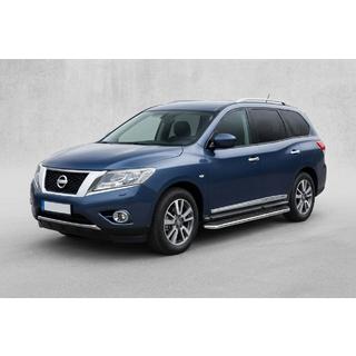 Side Steps Maydos V1 (2 pcs, Aluminum) Nissan Pathfinder R52 2012-2021 photo 1