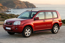 Nissan X-trail T30 2002-2007 Side Steps Maya Red (2 pcs, Aluminum) photo 1