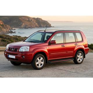 Side Steps Maya Red (2 pcs, Aluminum) Nissan X-trail T30 2002-2007 photo 1