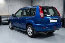 Nissan X-trail T30 2002-2007 Side Steps Maya Blue (2 pcs, Aluminum) photo 1