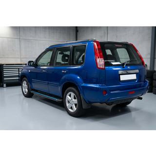 Side Steps Maya Blue (2 pcs, Aluminum) Nissan X-trail T30 2002-2007 photo 1