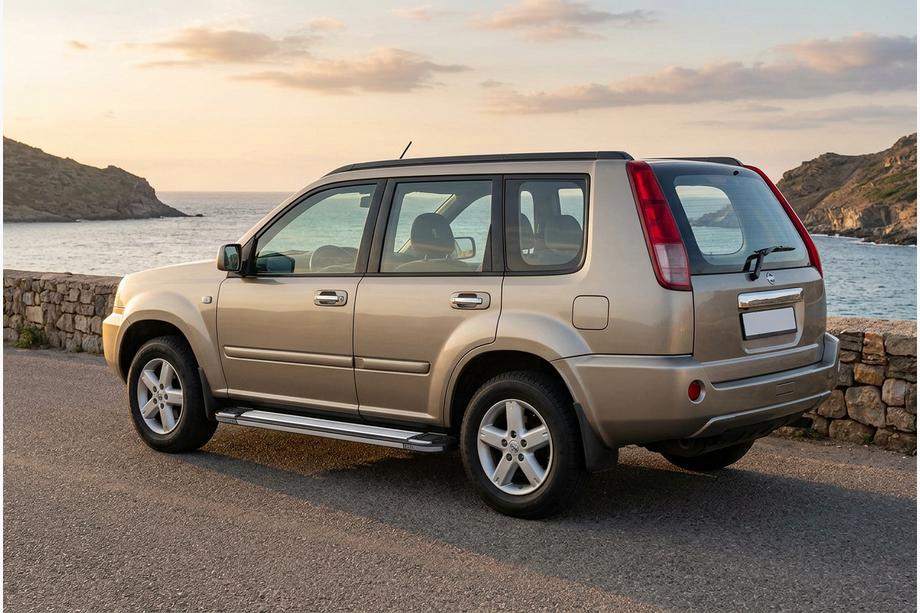 Nissan X-trail T30 2002-2007 Side Steps Rainbow (2 pcs, Aluminum) Image