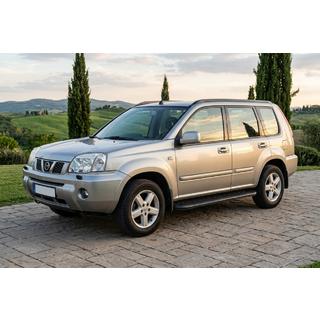 Side Steps Bosphorus Black (2 pcs, Aluminum) Nissan X-trail T30 2002-2007 photo 1