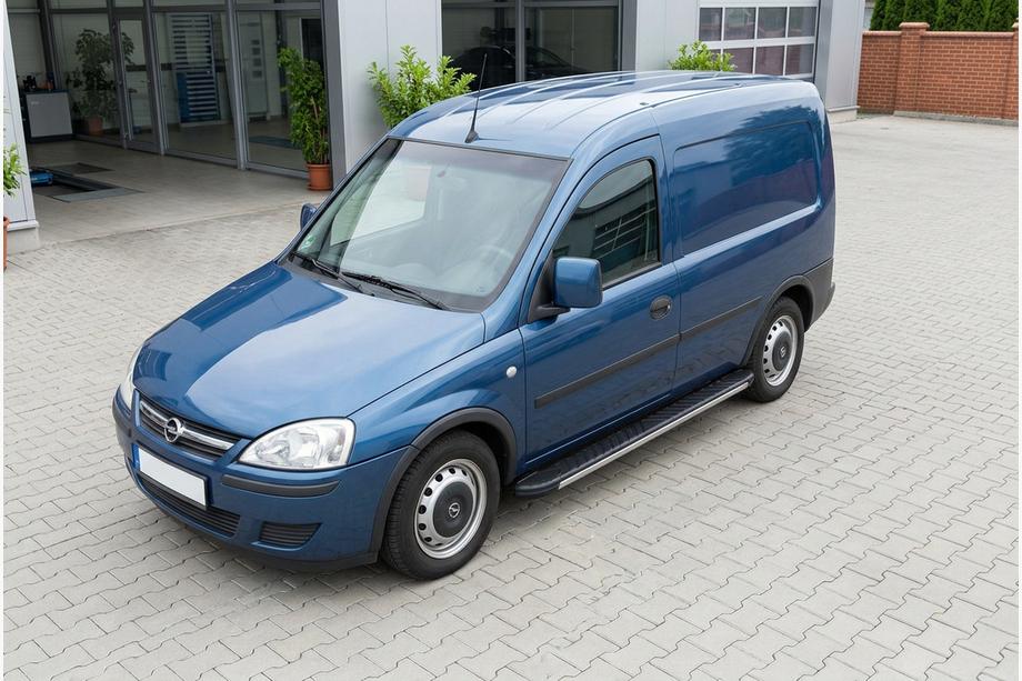 Opel Combo 2002–2012 Side Steps Bosphorus Grey (2 pcs, Aluminum) Image