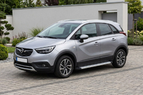 Opel Crossland X 2017-2024 Side Steps Maya V2 (2 pcs, Aluminum) photo 1
