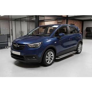 Side Steps Maydos V2 (2 pcs, Aluminum & Stainless Steel) Opel Crossland X 2017-2024 photo 1