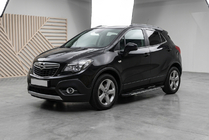 Opel Mokka 2012-2021 Side Steps Bosphorus Grey (2 pcs, Aluminum) photo 1