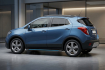 Opel Mokka 2012-2021 Side Steps Maya Blue (2 pcs, Aluminum) photo 1