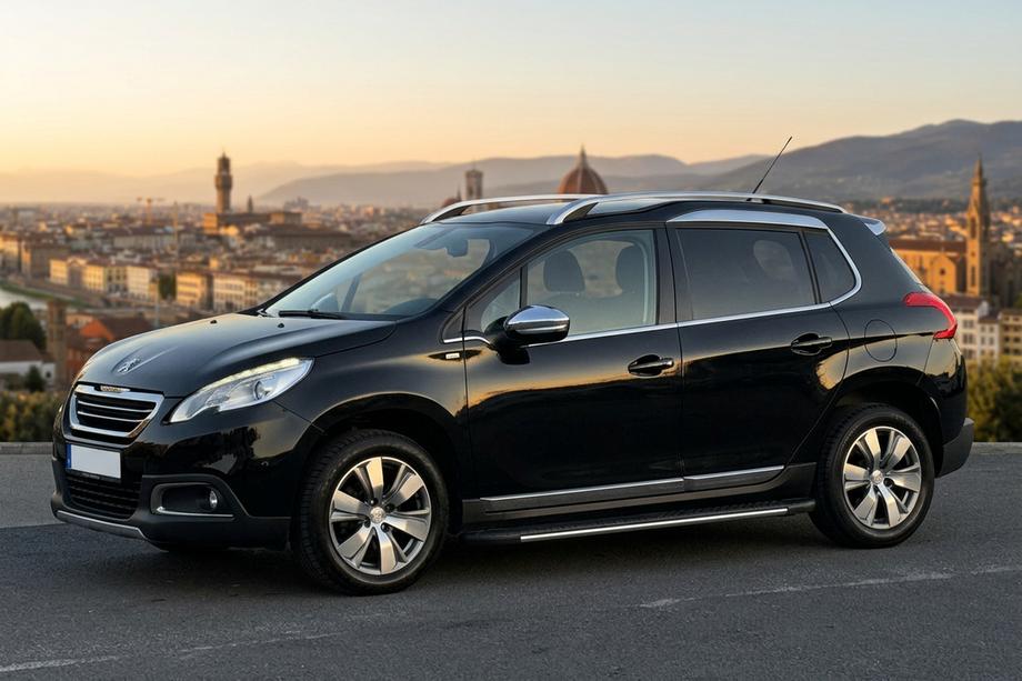 Peugeot 2008 2013-2019 Side Steps Bosphorus Grey (2 pcs, Aluminum) Image