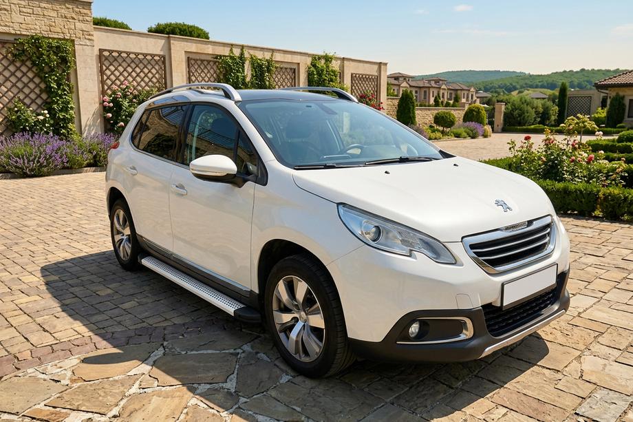 Peugeot 2008 2013-2019 Side Steps Maya V2 (2 pcs, Aluminum) Image