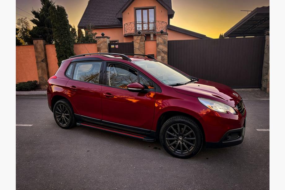 Peugeot 2008 2013-2019 Side Steps Maya Red (2 pcs, Aluminum) Image