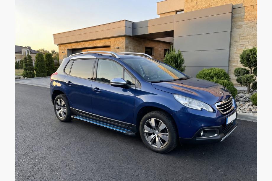 Peugeot 2008 2013-2019 Side Steps Maya Blue (2 pcs, Aluminum) Image