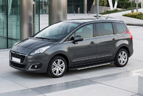 Peugeot 5008 2009-2016 Side Steps Bosphorus Grey (2 pcs, Aluminum) photo 1