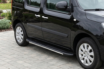 Renault Kangoo 2008–2020 Side Steps Bosphorus Grey (2 pcs, Aluminum) photo 1